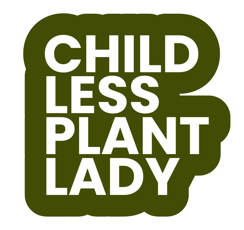 Childless Plant Lady // Sticker