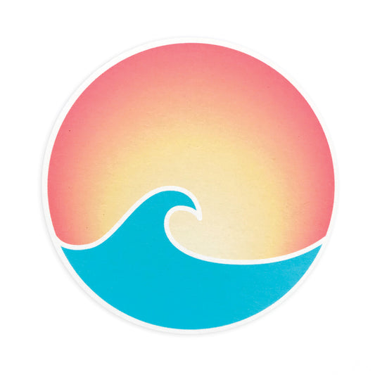 Wave Sunset | Coaster Set