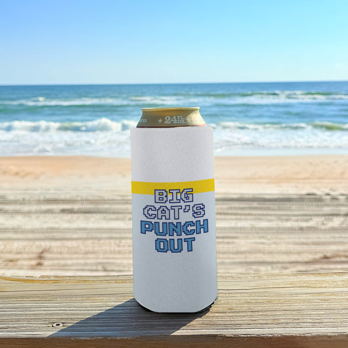 Big Cat's Punch Out // Tall Boy Koozie ***PRE ORDER***