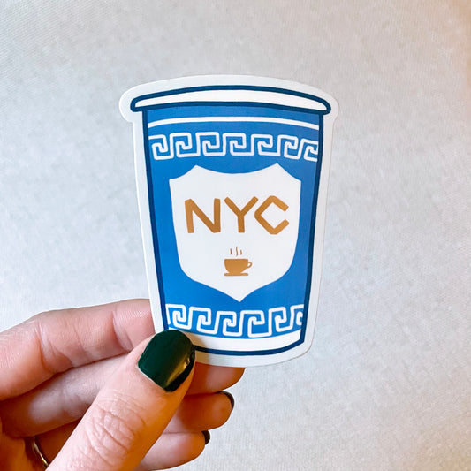 Waking Up in NYC // Sticker