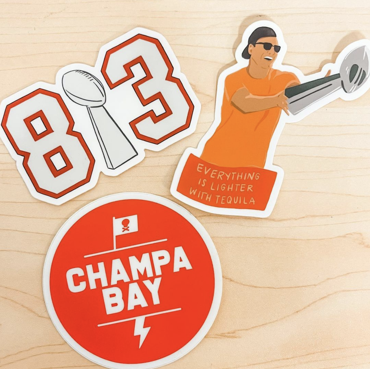 Lighter with Tequila // Sticker