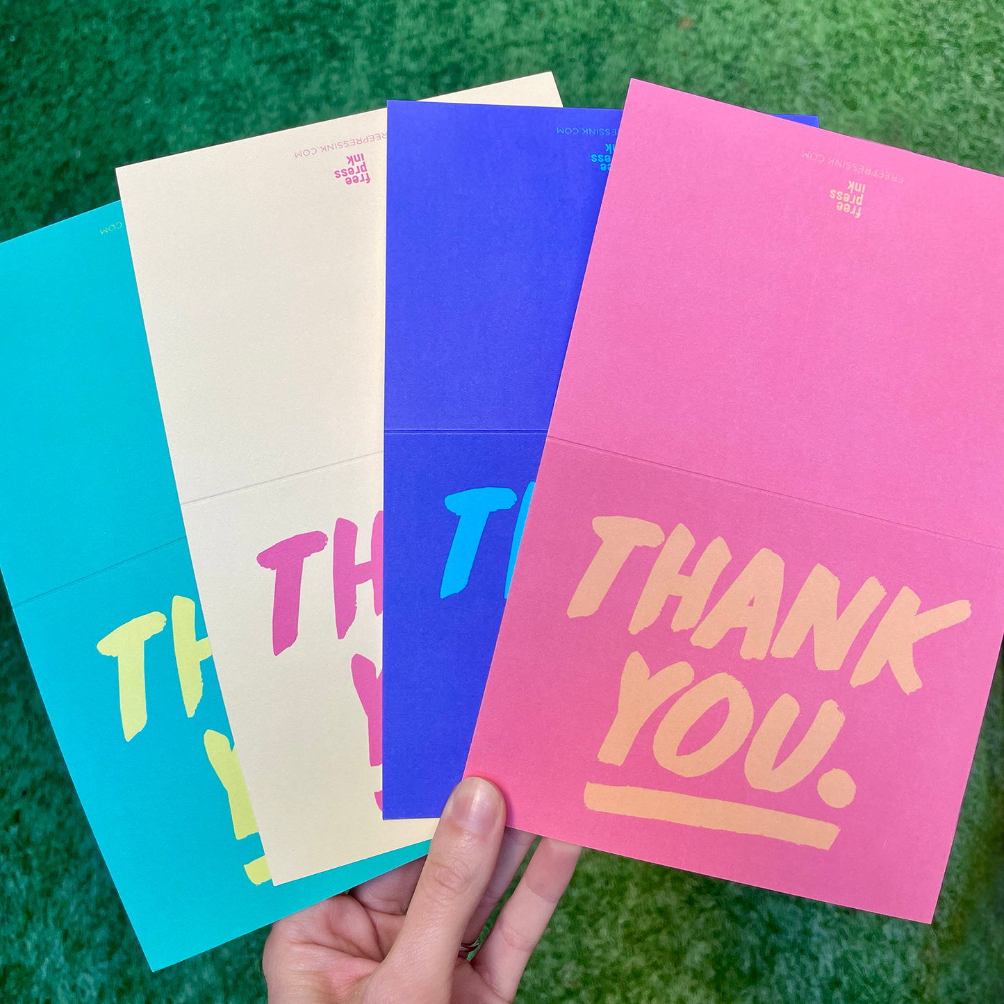 Thank You. In Color! (4 Pack)