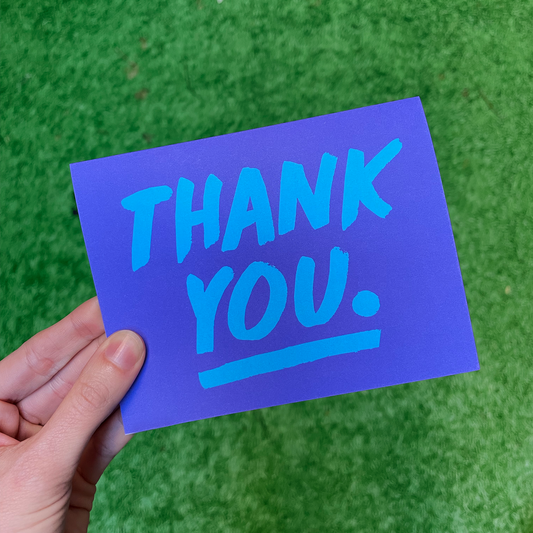 Thank You. In Color! (4 Pack)