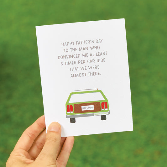 Road Trip Father's Day // Card