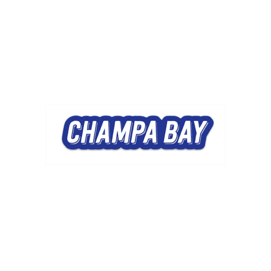 Champa Bay - Bolts // Sticker (Long)