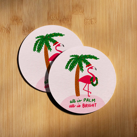 All is Palm // Coaster Set