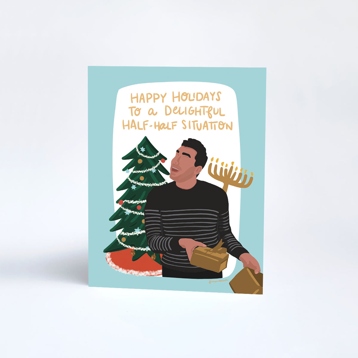 Delightful Half Half Situation // Card