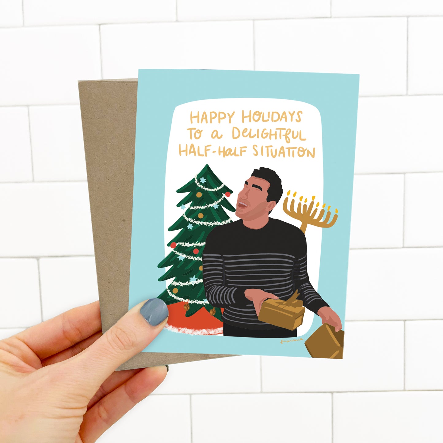 Delightful Half Half Situation // Card