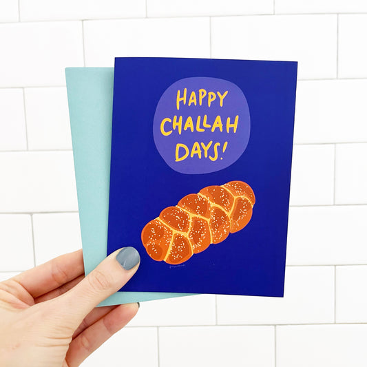 Challah Days // Hannukah Card