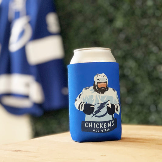 Maroon Chickens // Koozie