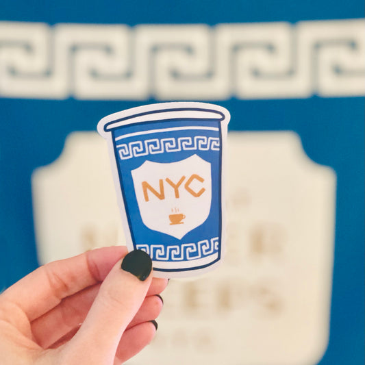 Waking Up in NYC // Sticker